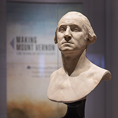 Bust of George Washington. Links to Gifts from Retirement Plans